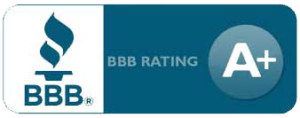 A+ Rating Better Business Bureau